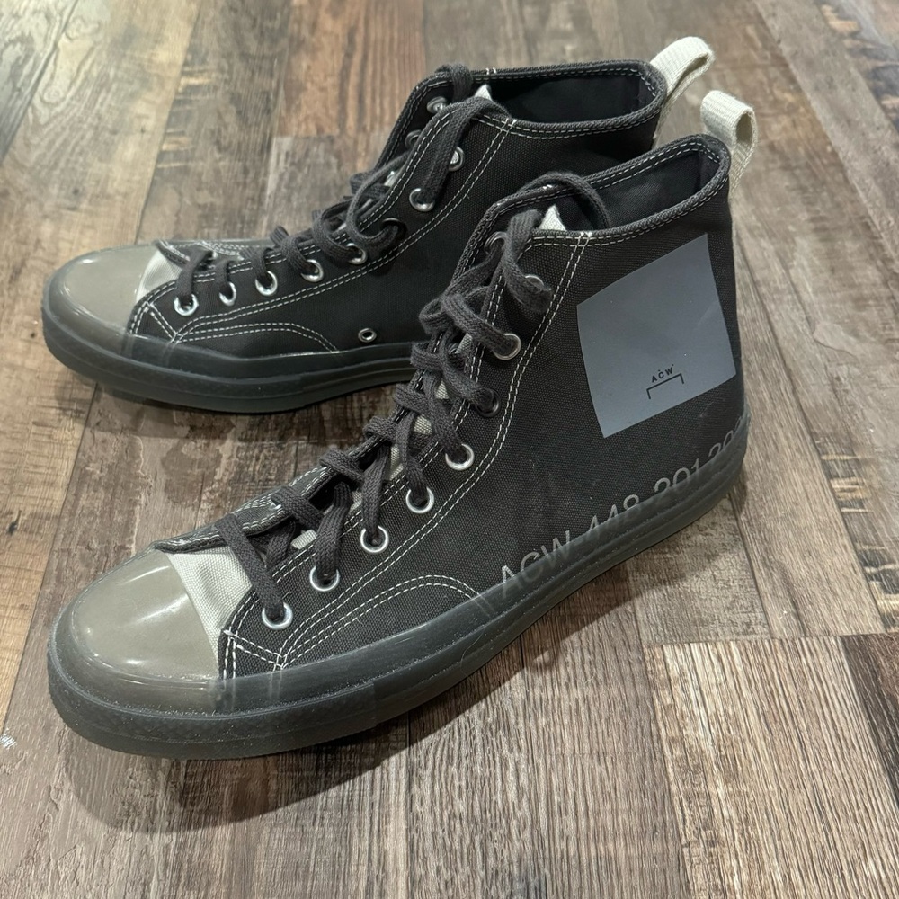 ACW Converse collab high top brown sneakers